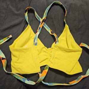 Vibrant Yellow Bikini Top